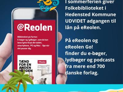 Læsefest på eReolen i sommerferien