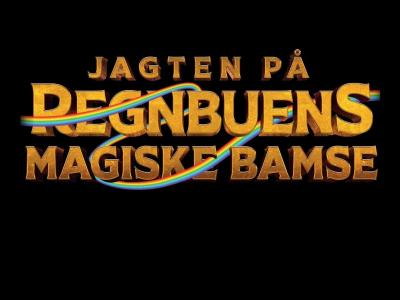 Logo for Jagten på regnbuens magiske bamse